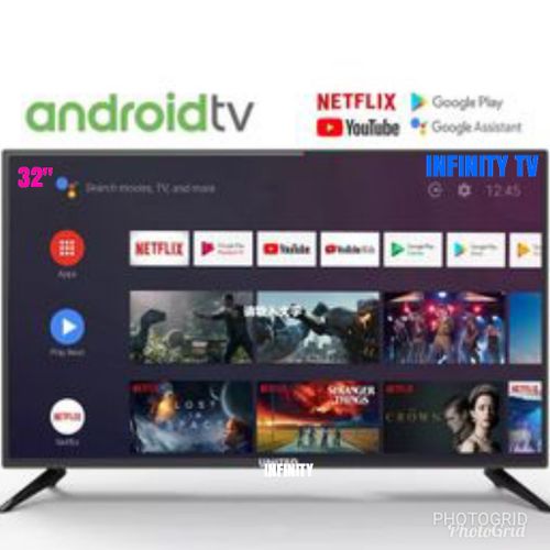 Infinity 32" Smart Frameless TV+Netflix,Youtube APP-1 Yr Warranty